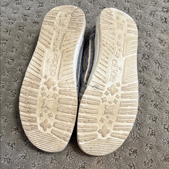 Hey Dude Kids Striped Moccasins - Gray and Multicolor - Picture 2 of 3